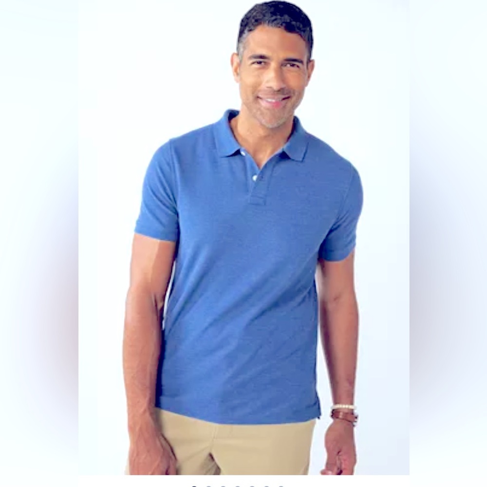 J. Crew flex piqué cotton polo new